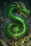 Placeholder: The Symbol for Morvorax is a green dragon coiled around a pile of treasure