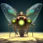 Placeholder: composition,portrait painting of a steampunk transparent insect,steampunk center, ultra realistic, intricate details, eerie highly detailed, shiny, smooth, studio quality, octane render, Surrealism, Triadic colour scheme,glow-stick, ambient lighting,nightclub lighting, polaroid, 100mm, --ar 1:1 --v4