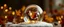 Placeholder: autumn magic with santa on a very tiny sled all inside a glass ball