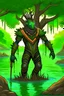 Placeholder: I wish I could create a mangrove character to highlight the characteristics that mangrove absorbs a lot of carbon, protects endangered species, and acts as a breakwater to prevent tsunamis I hope it's a character form