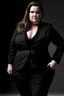 Placeholder: fat hot woman in black suit i said fat make her fatter and hotter