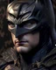 Placeholder: Human version of Batman hyper-realistically intricate hyper-detailed 8k artwork