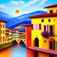 Placeholder: an ultradetailed painting of a florencia village, golden ratio, 4 k resolution, 8 k resolution, oil on canvas, landscape with Bright Colors, pop art