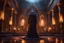 Placeholder: a mind flayer performing a magic ritual in a palace . Minions. fantasy concept art, exquisite realism, a masterpiece, dynamic lighting, hyper detailed, intricately detailed, deep color, Unreal Engine, volumetric lighting , Epic cinematic brilliant stunning intricate meticulously detailed dramatic atmospheric maximal,