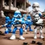 Placeholder: Smurfs infiltrating Imperial Stormtroopers