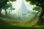 Placeholder: lush farmland outside a beautiful elven city made of white marble, anime, lush trees, a fantasy digital painting by greg rutkowski and james gurney, trending on artstation, highly detailed