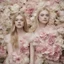 Placeholder: Elle fanning and dakota fanning , as flowers, in paper