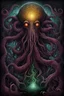 Placeholder: Yog sothoth Lovecraftian horror judging the damned, by Sam Keith, smooth horror art, sharp textures, alcohol oil painting, expansive, dark colors, vivid Eldritch imagery, elusive nightmare, distressing hues, Keith's distinctive visceral style, detailed line work, rich sharp colors