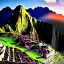 Placeholder: Machu Picchu, sunset