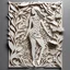 Placeholder: women body, paper cut art work, kirigami