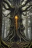 Placeholder: Forest giant tree full body, full shot,forest,Sony Alpha 7 50mm 1.8,medium shot, high-resolution image with fine details, citrine, ultra detailed,ultra realistic,extremely realistic,intricate,photorealistic,epic composition,masterpiece,H.R.Giger style