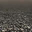 Placeholder: zoom on million of small stones (bokeh high res photo by Ray Harryhausen) fractal Stonehenge made of many little stones, each stone is fractal