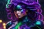 Placeholder: Hot medusa Venom in 8k anime cgi drawing style, Viper hair , neon, face cover, rain, full body, intricate details, highly detailed, high details, detailed portrait, masterpiece,ultra detailed, ultra quality