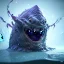 Placeholder: fluid ink angler fish creature, unreal engine 5, 8k resolution, photorealistic, ultra detailed