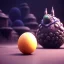 Placeholder: Cute fluid ink creature hatching from egg, big black eyes, unreal engine 5, 8k resolution, photorealistic, ultra detailed, by greg rutowski