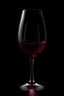 Placeholder: A wine glass half full. dark red, Background artificial intelligence generative ai