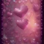 Placeholder: Pink glitter hearts magic pretty