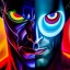 Placeholder: Ultra detailed fullbody Portrait in oil on canvas of Nightcrawler merges daredevil ,extremely detailed digital painting, extremely detailed face,crystal clear Big glowing eyes, mystical colors ,perfectly centered image, perfect composition, rim light, beautiful lighting,masterpiece,8k, stunning scene, raytracing, anatomically correct, in the style of robert e howard and Wizyakuza and Ohrai Noriyoshi and Simon Bisley and uncannyknack