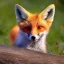 Placeholder: Foxes rainbow adoreable