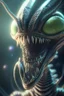 Placeholder: Alien happy ,highly detailed, artstation, sharp focus,4k