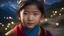 Placeholder: little very young Tibetan boy, handsome, peaceful, gentle, confident, calm, wise, happy, facing camera, head and shoulders, traditional Tibetan costume, perfect eyes, exquisite composition, night scene, fireflies, stars, Himalayan view, beautiful intricate insanely detailed octane render, 8k artistic photography, photorealistic concept art, soft natural volumetric cinematic perfect light, chiaroscuro, award-winning photograph, masterpiece, Raphael, Caravaggio, Bouguereau, Alma-Tadema