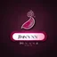 Placeholder: Create a logo called Deniz Boutique DARK PINK