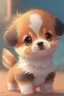 Placeholder: cute puppy anime