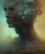 Placeholder: neural network. oil on canvas, beksinski