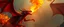 Placeholder: portrait of wild fire breathing dragon kangaroo above byzantes