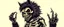 Placeholder: reggae Werewolf Skeleton with lotsa fluffy fur