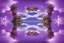 Placeholder: Symmetric Purple SKY WITH CLOUDS BACKGROUND