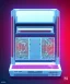 Placeholder: Cartoon logo of a retro computer|mdjrny-v4 style| symmetric| intricate detailed| to scale| hyperrealistic| cinematic lighting| digital art| concept art