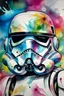 Placeholder: a alcohol ink pastel colors stormtrooper