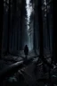 Placeholder: lost in the forest during the nightc scary