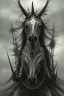 Placeholder: sauron on horse by h r Giger, Tim burton, junji ito, dystopian surrealism, dark horror fantasy, hdr, artstation intricate details, demonic, dark art, dark noir, neoclassical gothic horror