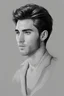 Placeholder: Drawing of a beautiful man