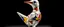Placeholder: A white wind elemental hummingbird designed in ancient Greek pottery painted by Piet Mondrian