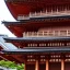 Placeholder: Yasaka Pagoda, Sannen Zaka Street, Kyoto, Japan , mist, 8k, high-quality, ultrafine-detail, intricate, detailed matte painting, brian froud, howard lyon, anna dittmann, Greg Rutowski, alphonse mucha