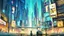 Placeholder: Cyberpunk cityscape