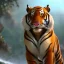 Placeholder: Tiger, really, HD, viscous, muscular Tiger, super heroes Tiger