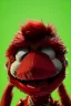 Placeholder: Waist up muppet Portrait, Nicolás maduro muppet doll, mustache, photo studio, red background, unreal engine 5, concept art, art station, ray tracing, lumen lighting, ultra detail, volumetric lighting, 3d.