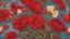 Placeholder: captivating red flower van gough mix