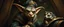 Placeholder: gremlin dog bison badger star ship captain in the style of Rembrandt