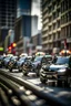 Placeholder: elevated motorcade bolted into top of sky scrapers, shot on Hasselblad h6d-400c, zeiss prime lens, bokeh like f/0.8, tilt-shift lens 8k, high detail, smooth render, down-light, unreal engine, prize winning