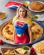 Placeholder: National Empanada Day with Supergirl