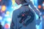 Placeholder: Yakoza girl with neon dragon tattoo in 8k anime realistic drawing style, close picture, rain, intricate details, highly detailed, high details, detailed portrait, masterpiece,ultra detailed, ultra quality