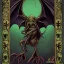 Placeholder: Cthulhu as a vampire bat as a Russian Orthodox with