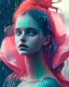 Placeholder: goddess painting in the style of marta bevacqua, violent, high delicate defined details, beautiful, atmospheric, rain, matte, 3 d 8 k octane rendered, sharp focus, illustration, holographic undertones, high detail, ultra realistic, highly saturated colors