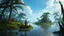Placeholder: The Land of Spirits and Gravity is a chaotic place. It features dark islands and busy swamps.