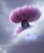 Placeholder: Ultra realistic clouds sky scene, wide angle, sweet childs. color smoke fog, free jumping flying, trinkets, monster hair, hair monster, jelly beans, balls, smile, happy, circus style, inflatable color clothing, extreme, wind, clouds sea, 20,000 feet altitude, stratosphere, soft color, highly detailed, unreal engine 5, ray tracing, RTX, lumen lighting, ultra detail, volumetric lighting, 3d, finely drawn, high definition, high resolution.